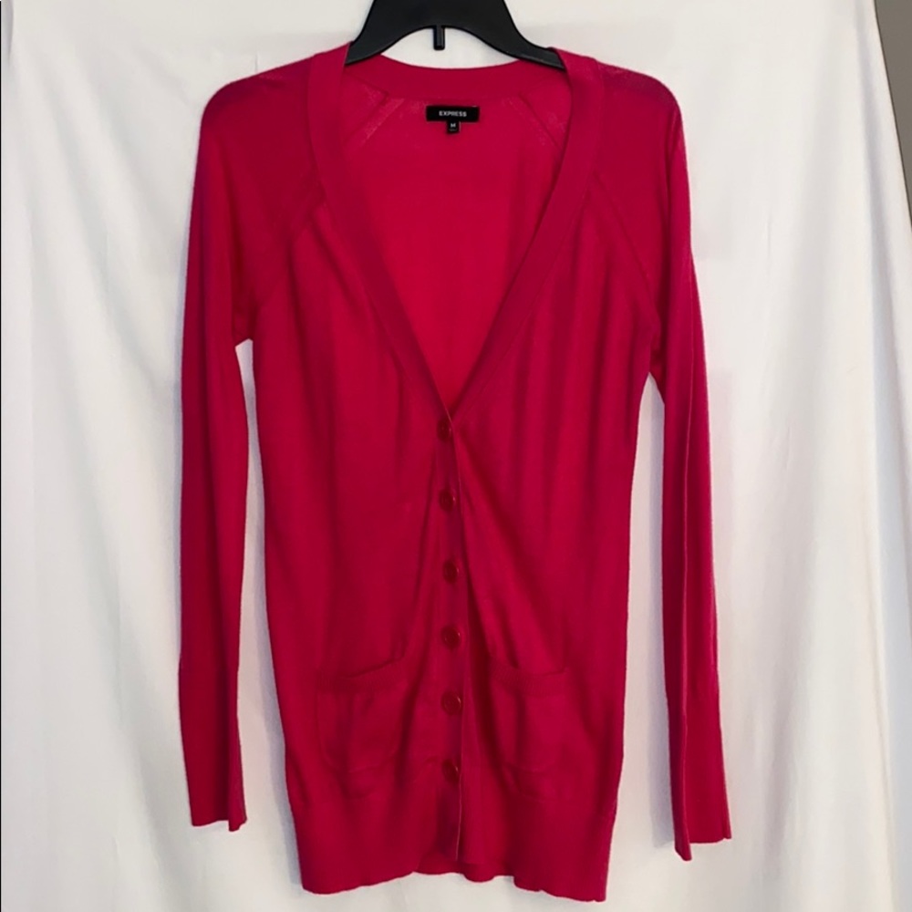 Express Cardigan Pink Size M